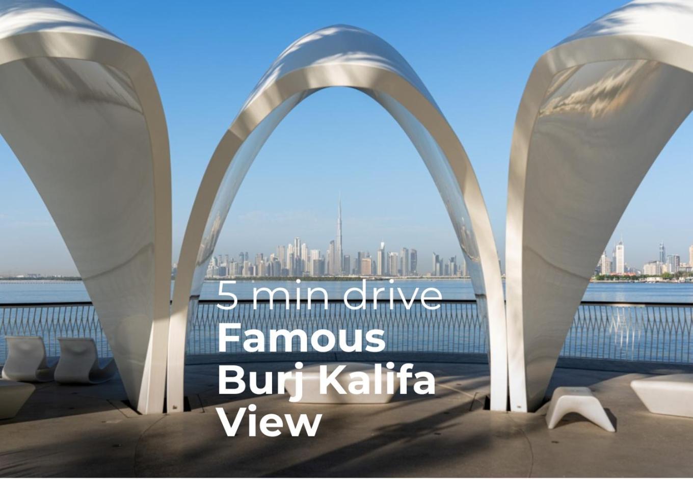 Waterfront 1br With Infinity Pool In Creek Edge T1 Dubai